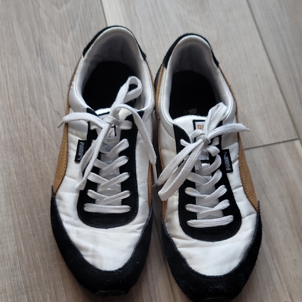Puma Black and White Classic Sneakers